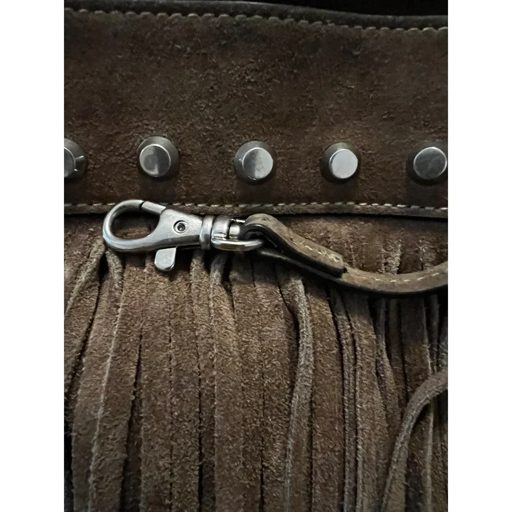 Michael Kors Suede Layered Fringe handbag